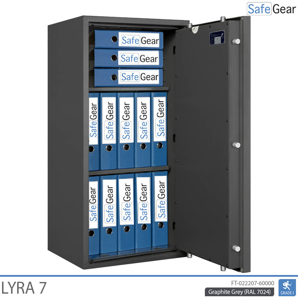 Lyra 7 - Caixa forta de seguretat (118 litres) - Grau 1 de prova d'atracament