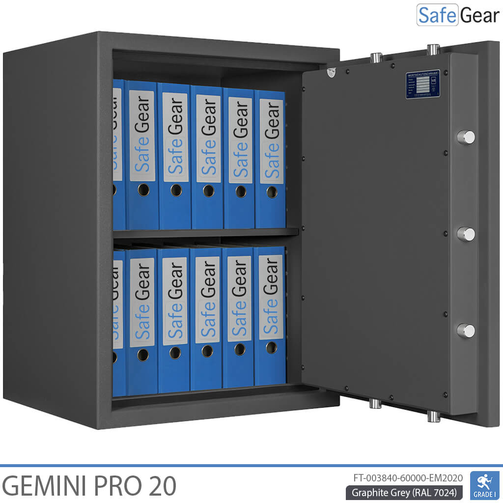 Gemini Pro 20 - Caixa forta de seguretat (141 Liters) - Grau 1 de prova contra robatoris