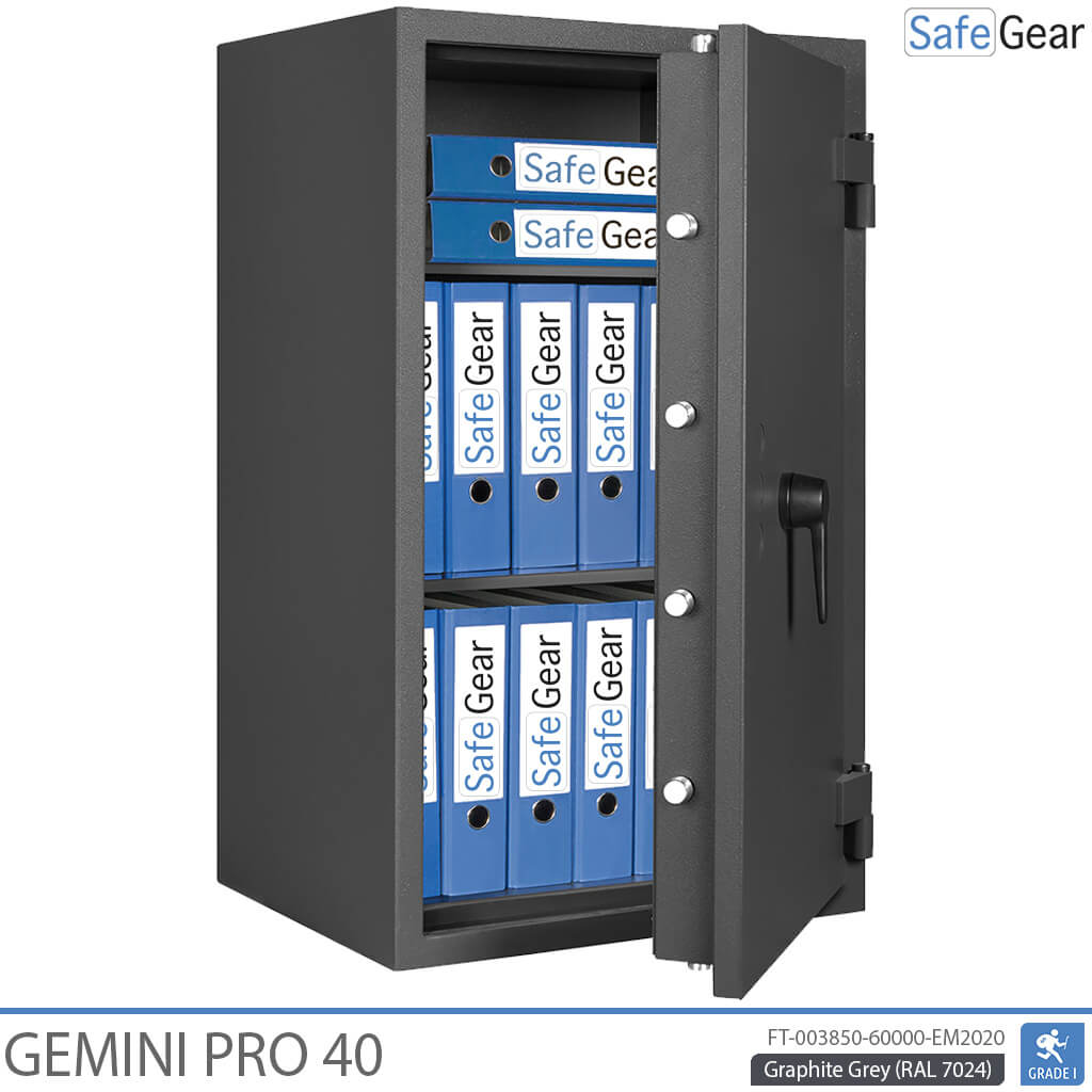 Gemini Pro 40 - Caixa forta de seguretat (180 Liters) - Grau 1 de prova contra robatoris