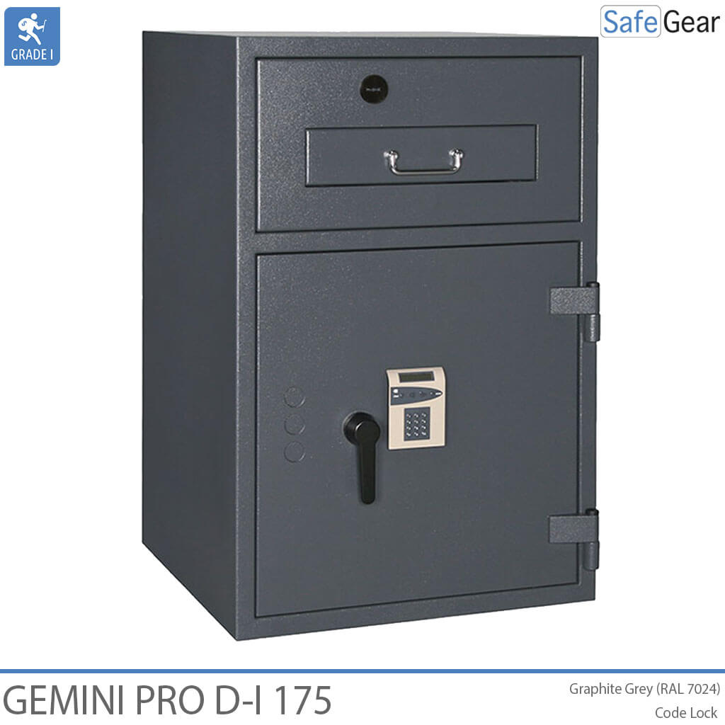 Gemini Pro D-I 175 Caixa Forta De Depòsit (205 L) - Prova contra robatoris D-I - Pany amb clau
