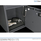 Gemini Pro D-I 175 Caixa Forta De Depòsit (205 L) - Prova contra robatoris D-I - Pany amb clau