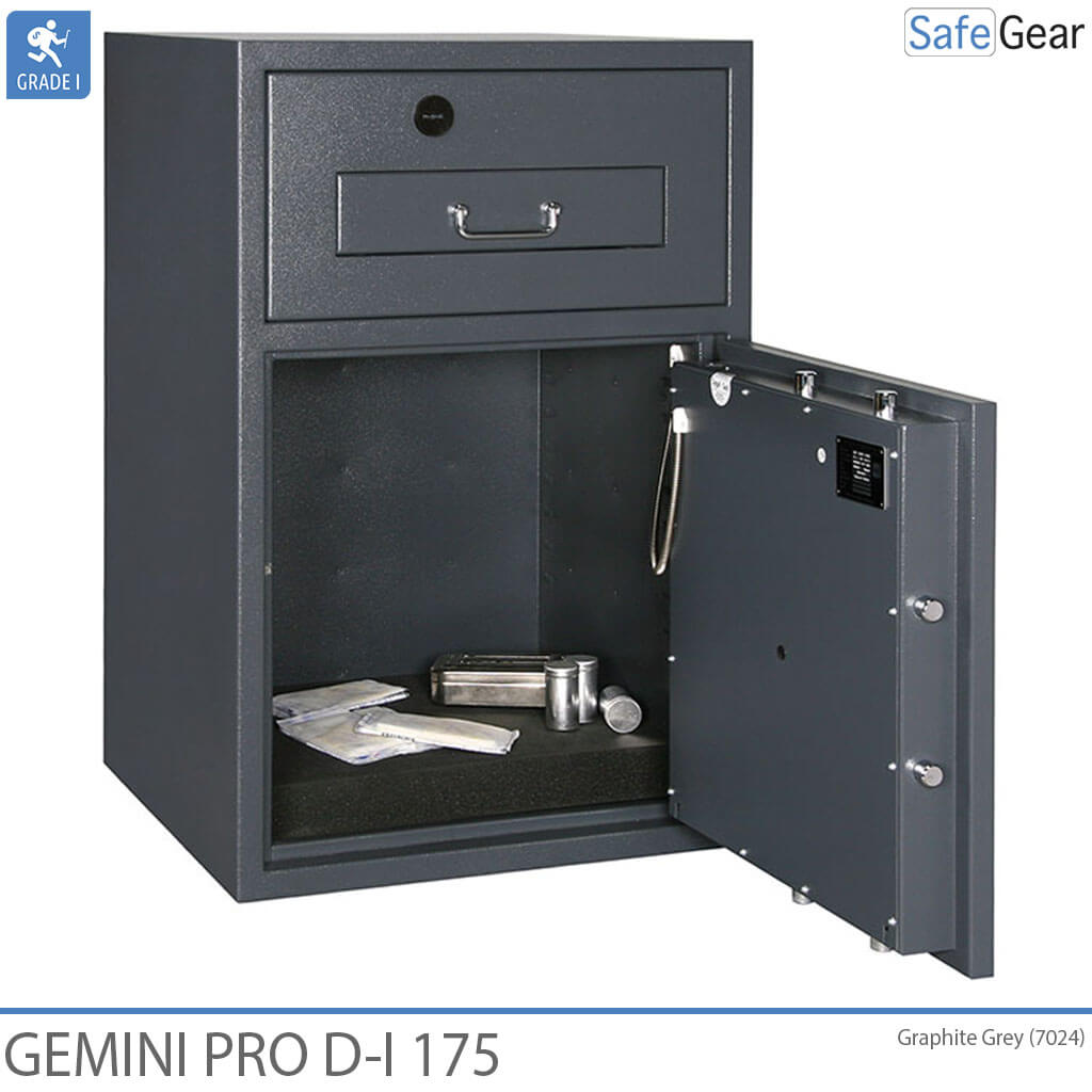 Gemini Pro D-I 250 Caixa Forta De Depòsit (294 L) - Prova contra robatoris D-I - Pany amb clau