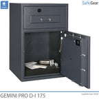 Gemini Pro D-I 340 Caixa Forta De Depòsit (384 L) - Prova contra robatoris D-I - Pany Electrònic amb 9 codis d’usuari
