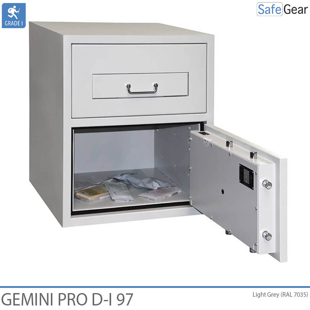 Gemini Pro D-I 97 Caixa Forta De Depòsit (119 L) - Prova contra robatoris D-I - Pany Electrònic amb 9 codis d’usuari