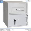 Caixa Forta De Depòsit Gemini Pro D-I 97 (119 L) - Amb compartiment interior - Prova antirobatori D-I - Pany Electrònic Axessor