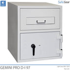 Caixa Forta De Depòsit Gemini Pro D-I 97 (119 L) - Amb compartiment interior - Prova antirobatori D-I - Pany Electrònic Axessor
