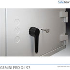 Caixa Forta De Depòsit Gemini Pro D-I 97 (119 L) - Amb compartiment interior - Prova antirobatori D-I - Pany Electrònic Axessor
