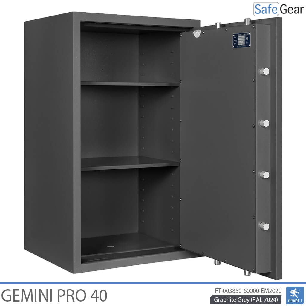 Gemini Pro 40 - Caixa forta de seguretat (180 Liters) - Grau 1 de prova contra robatoris