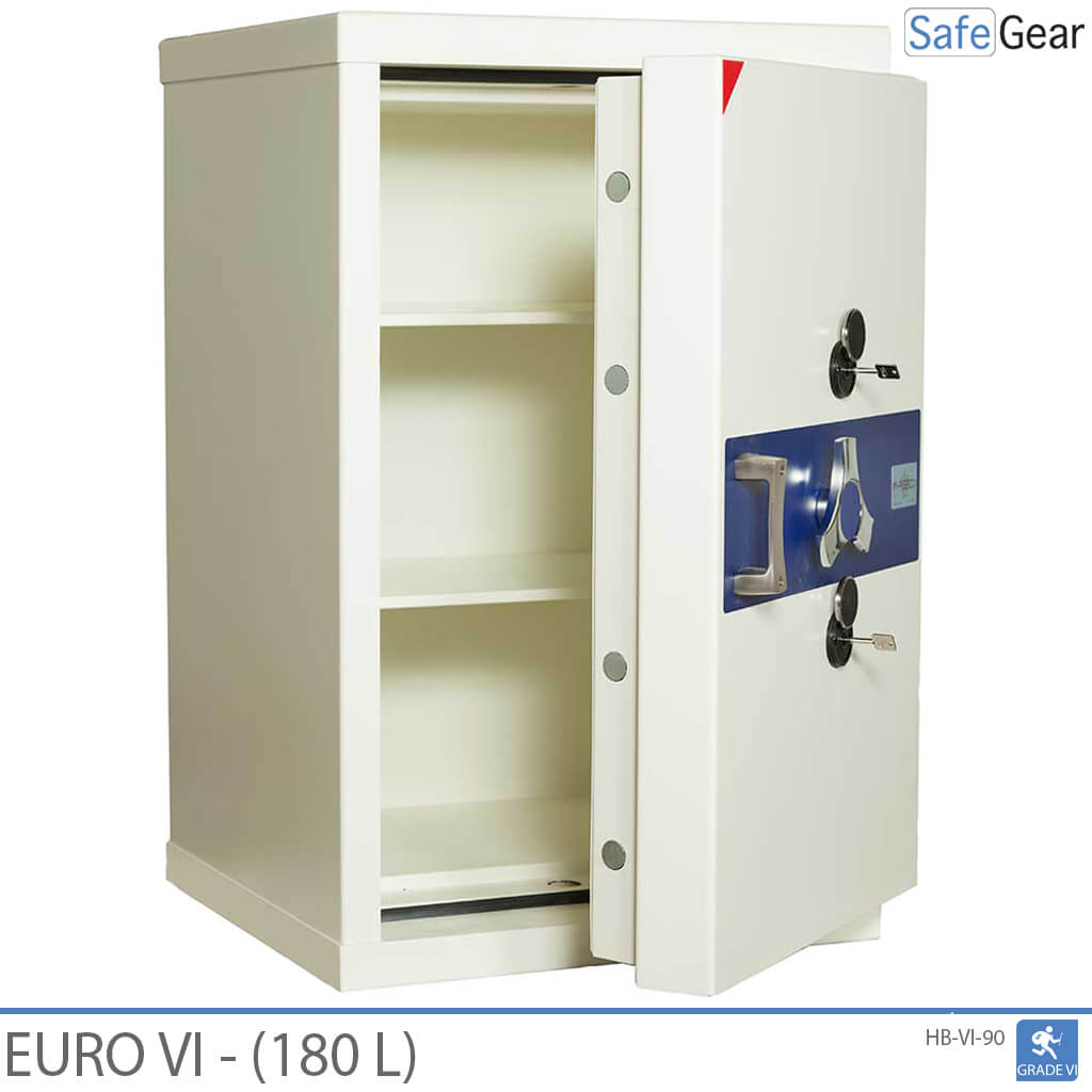 Euro VI (180 L) – Caixa forta – Grau 6 de resistència a l'atracament