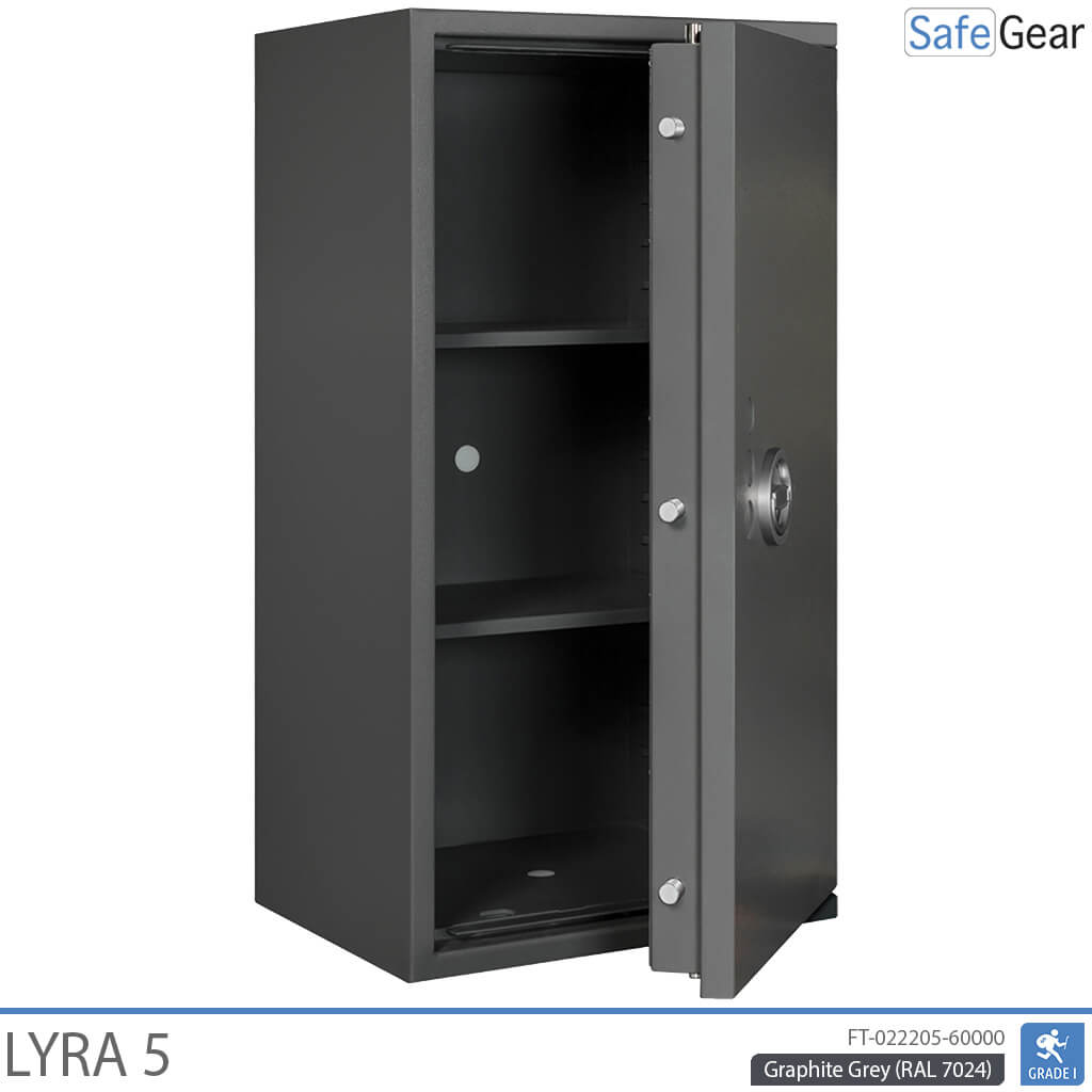 Lyra 5 - Caixa forta de seguretat (109 litres) - Grau 1 de prova d'atracament