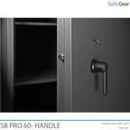 SB Pro 60 Fireproof Safe (50 Binders) - Key Lock