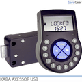 Kaba Axessor USB electronic lock with motorized bolt work