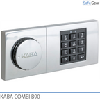 Pany de combinació Kaba Combi B90 per a caixa forta amb clau d'emergència