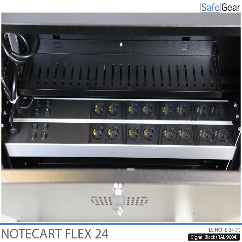 NoteCart Flex - 24 portàtils amb càrrega