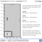 Libra 20 – Sicherheitstresor (142 Liter) – Einbruchprüfung Klasse 0