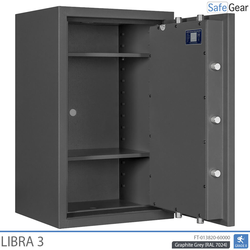 Libra 3 – Sicherheitstresor (91 Liter) – Einbruchprüfung Klasse 0