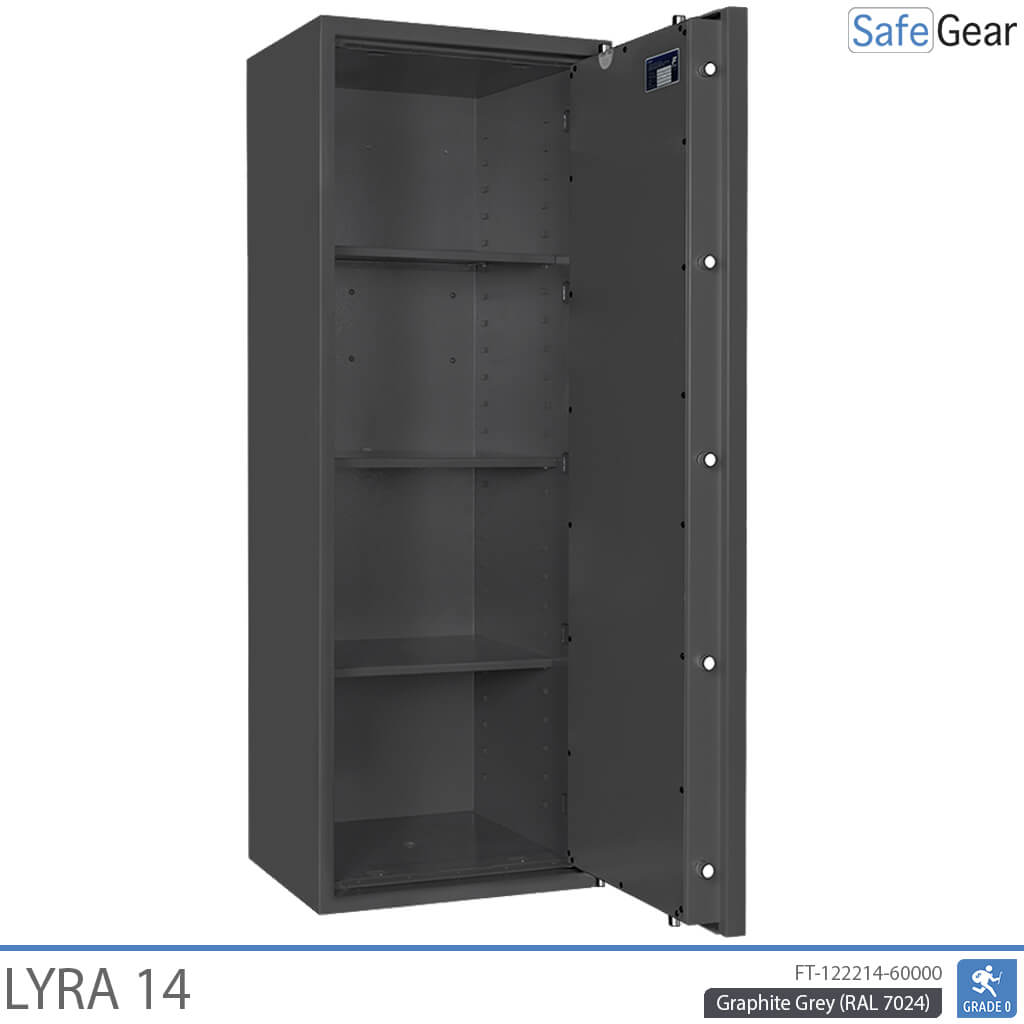 Lyra 14 - Caixa forta de seguretat (165 litres) - Grau 0 de prova d'atracament