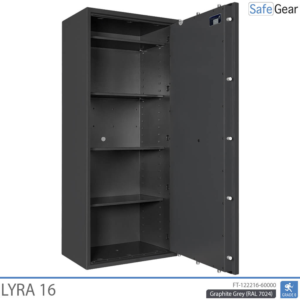 Lyra 16 - Caixa forta de seguretat (251 litres) - Grau 0 de prova d'atracament