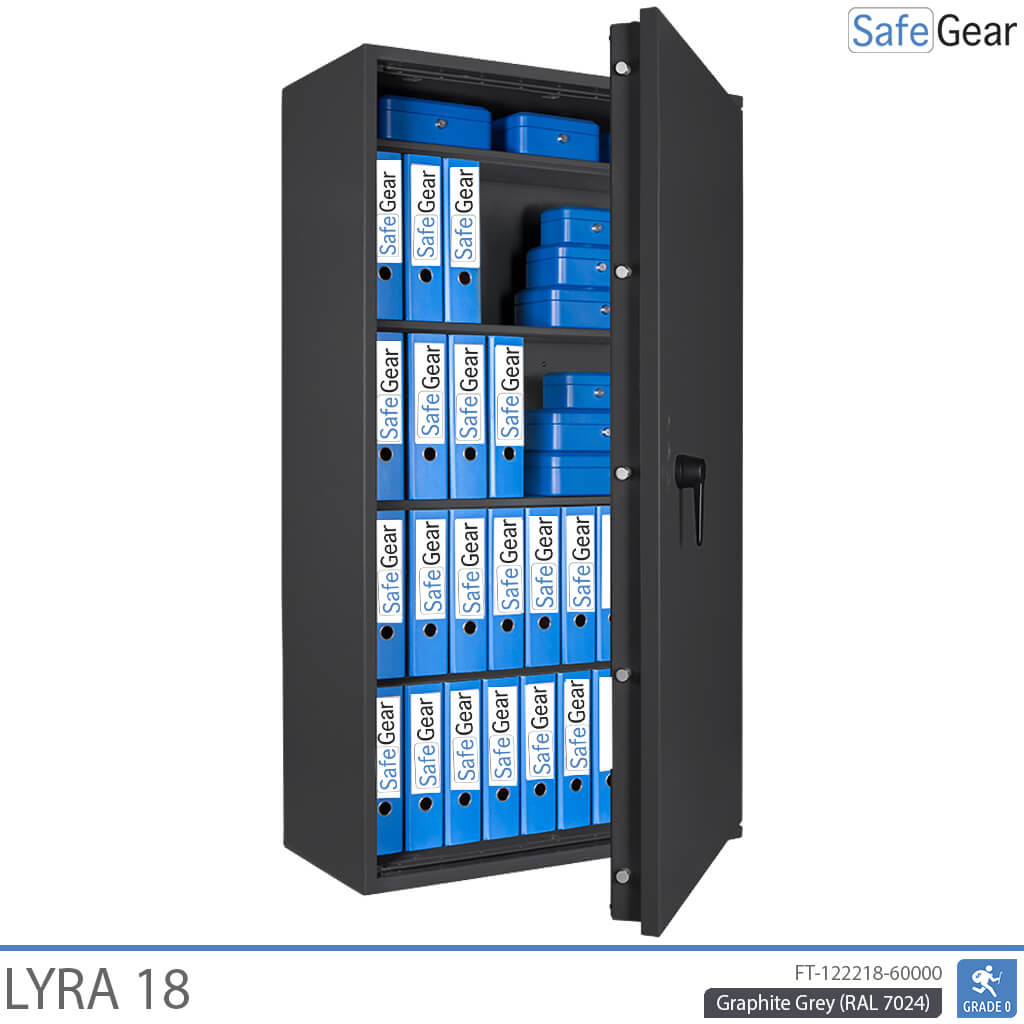 Lyra 18 - Caixa forta de seguretat (341 litres) - Grau 0 de prova d'atracament