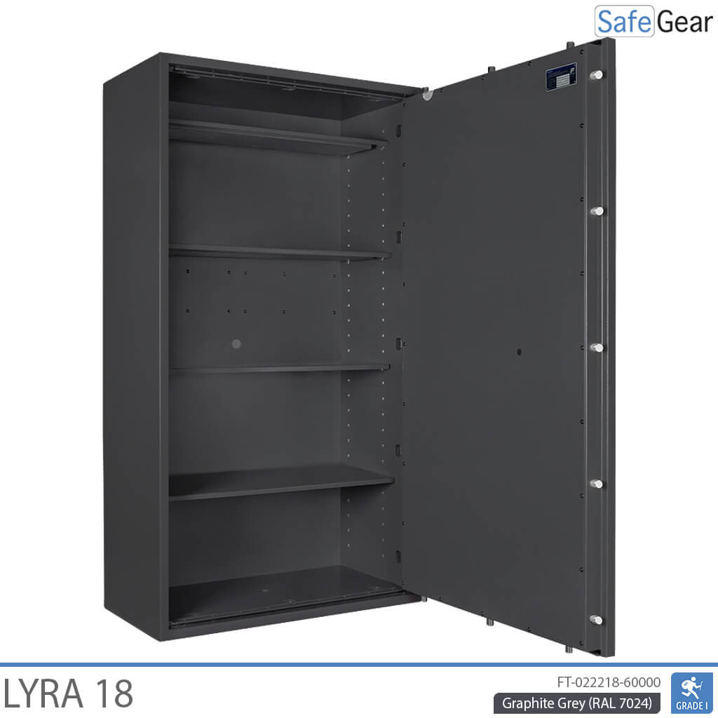 Lyra 18 - Caixa forta de seguretat (341 litres) - Grau 1 de prova d'atracament