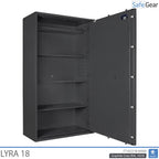 Lyra 18 - Caixa forta de seguretat (341 litres) - Grau 1 de prova d'atracament