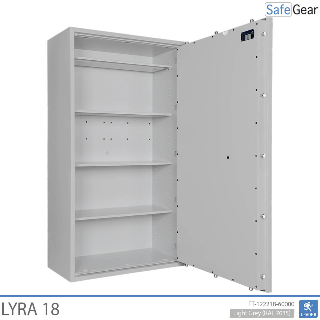 Lyra 18 - Caixa forta de seguretat (341 litres) - Grau 0 de prova d'atracament