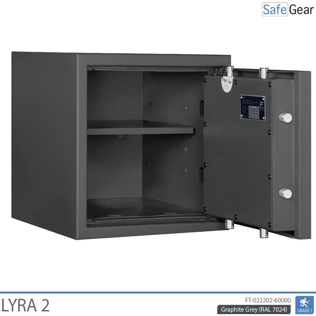 Lyra 2 - Caixa forta de seguretat (31 litres) - Grau 1 de prova d'atracament