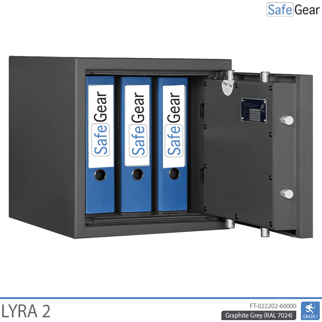 Lyra 2 - Caixa forta de seguretat (31 litres) - Grau 1 de prova d'atracament