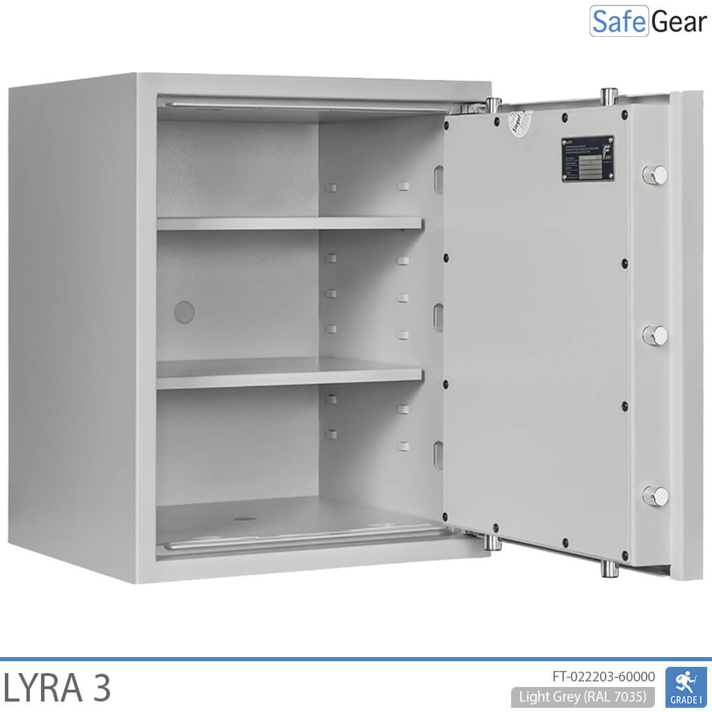 Lyra 3 - Caixa forta de seguretat (66 litres) - Grau 1 de prova d'atracament
