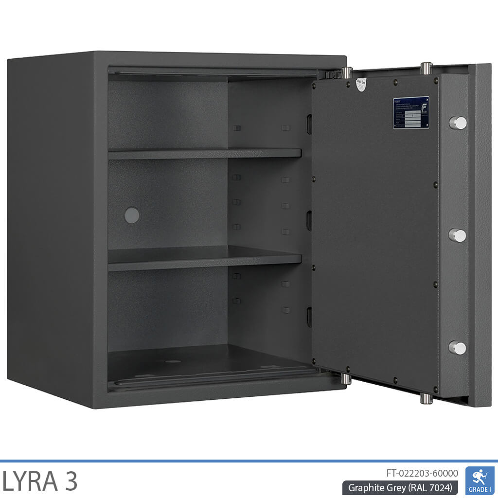 Lyra 3 - Caixa forta de seguretat (66 litres) - Grau 1 de prova d'atracament