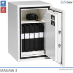 Magma 3 - Document Safe / Valuable Safe - Grade S2 & FIreproof 30 minutes - Key Lock