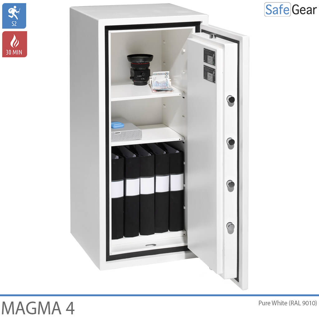 Magma 4 - Document Safe / Valuable Safe - Grade S2 & FIreproof 30 minutes - Code Lock