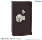 Ollé Recinto Armero - RA9 - Grado III - Combinación Llave y Electrónica