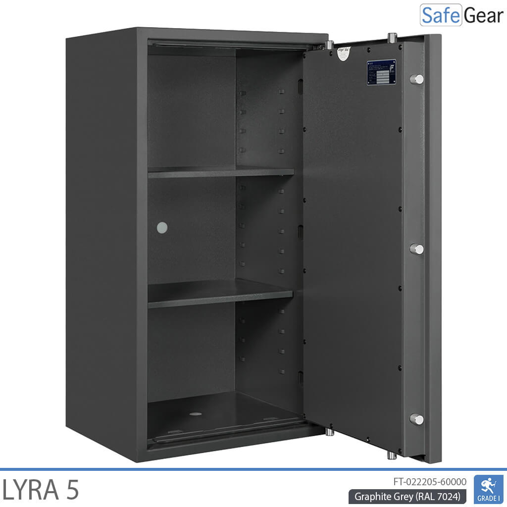 Lyra 5 - Caixa forta de seguretat (109 litres) - Grau 1 de prova d'atracament