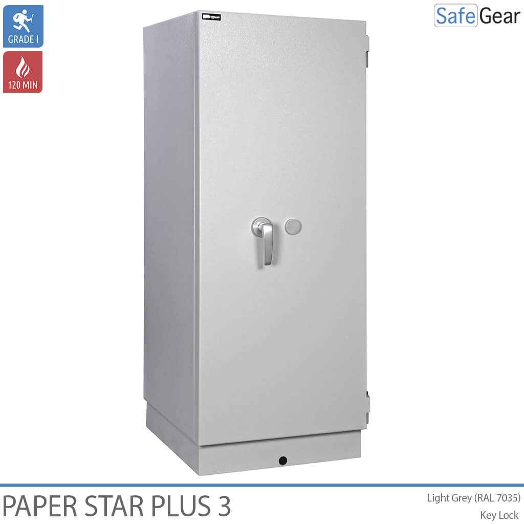 Paper Star Plus 3 Armari Contra Incendis (196 L) - Grau de prova contra robatoris I / Prova de resistència al foc 120 min