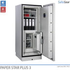 Paper Star Plus 3 Armari Contra Incendis (196 L) - Grau de prova contra robatoris I / Prova de resistència al foc 120 min