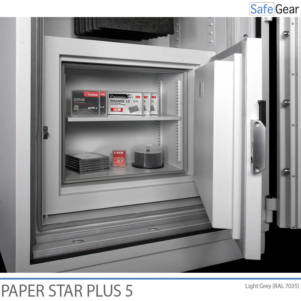 Paper Star Plus 5 Armari Contra Incendis (560 L) - Grau de prova contra robatoris I / Prova de resistència al foc 120 min