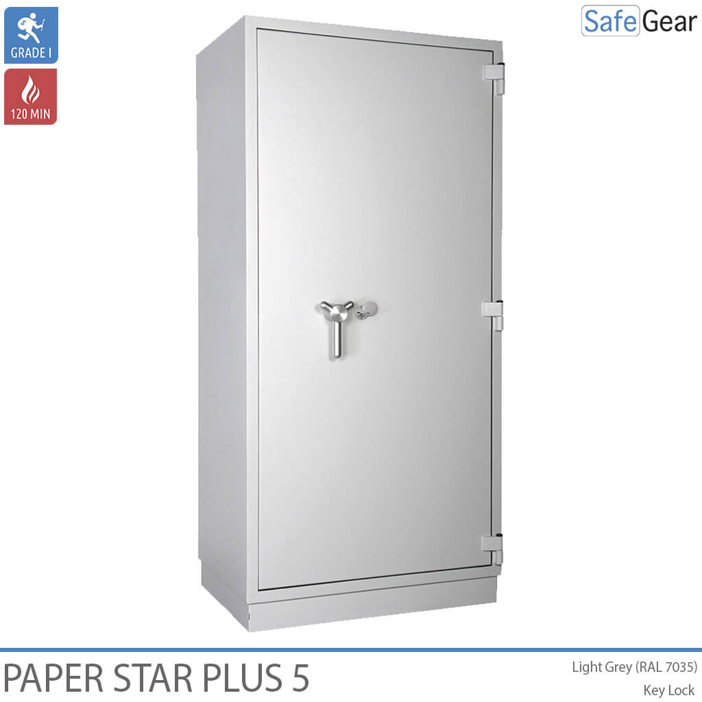 Paper Star Plus 5 Armari Contra Incendis (560 L) - Grau de prova contra robatoris I / Prova de resistència al foc 120 min