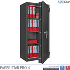 Paper Star Pro 4  (28 Ringbind) - Indbrudstest Grade 1 / Brandtest 60 minuter