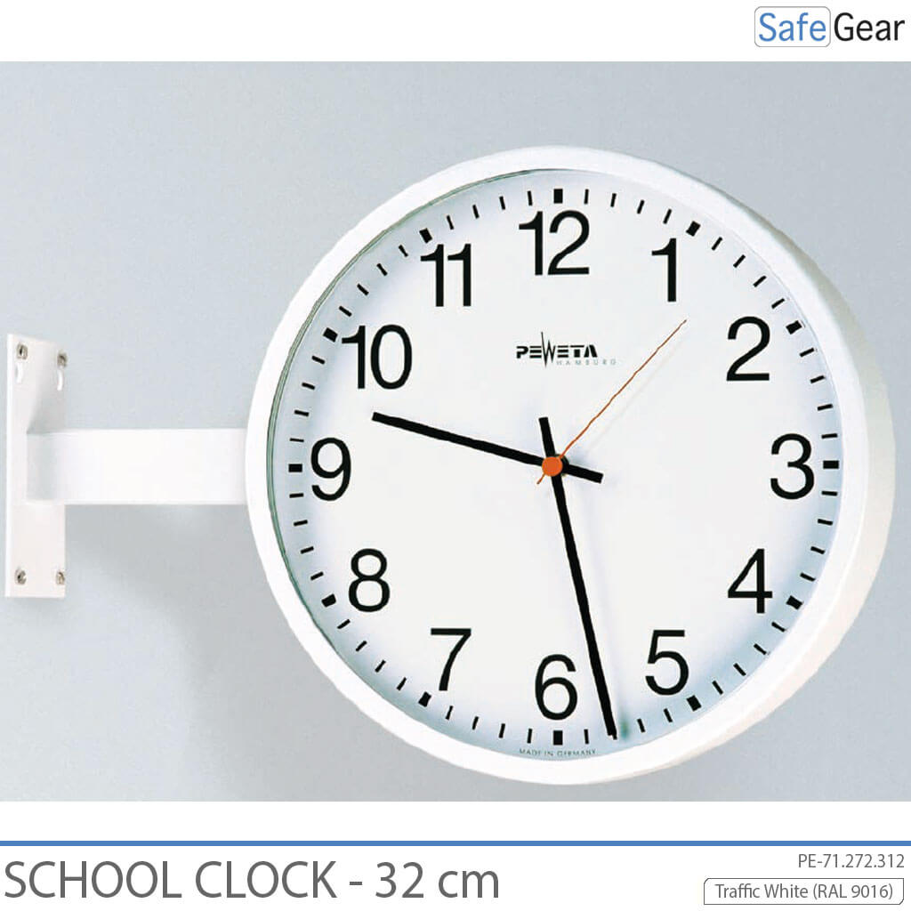 Rellotge Escolar analògic - Interior - Rodó - 32 cm