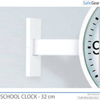 Rellotge Escolar analògic - Interior - Rodó - 32 cm