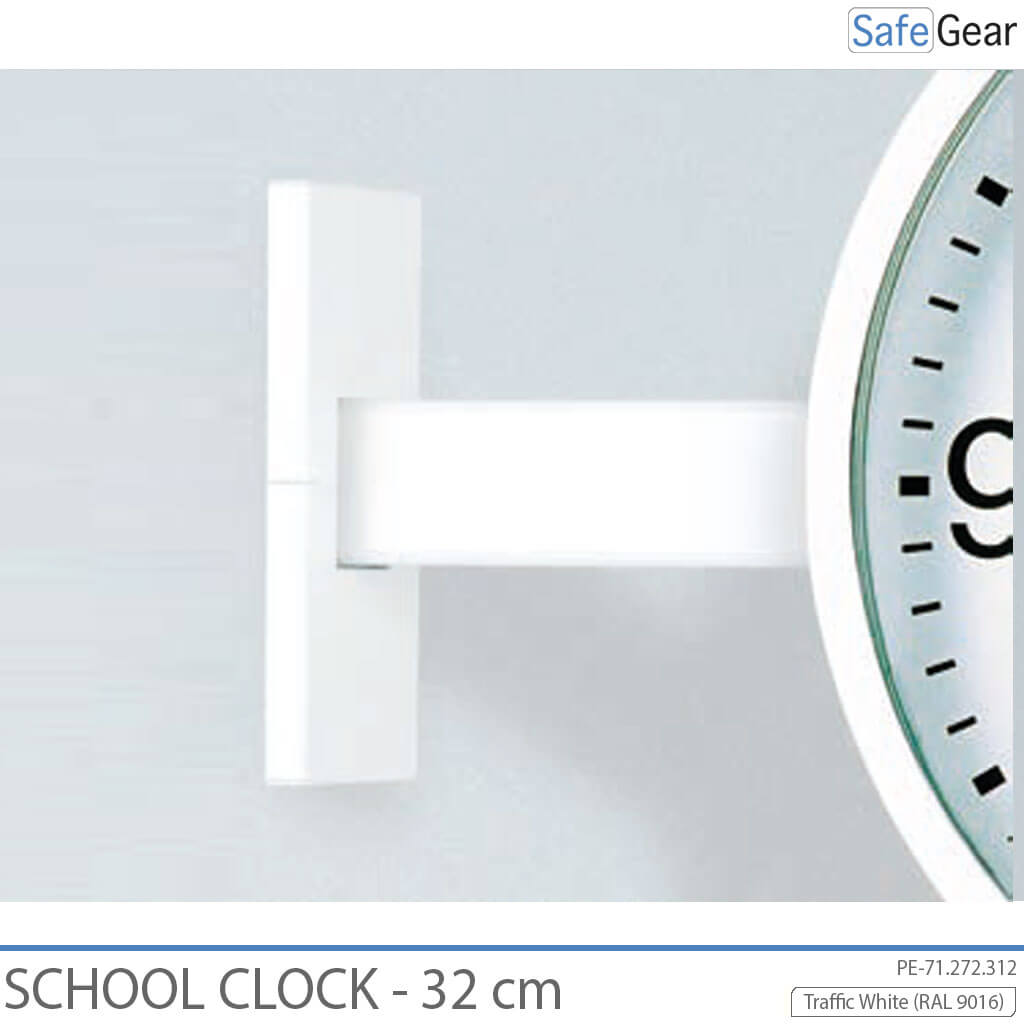 Rellotge Escolar analògic - Interior - Rodó - 32 cm