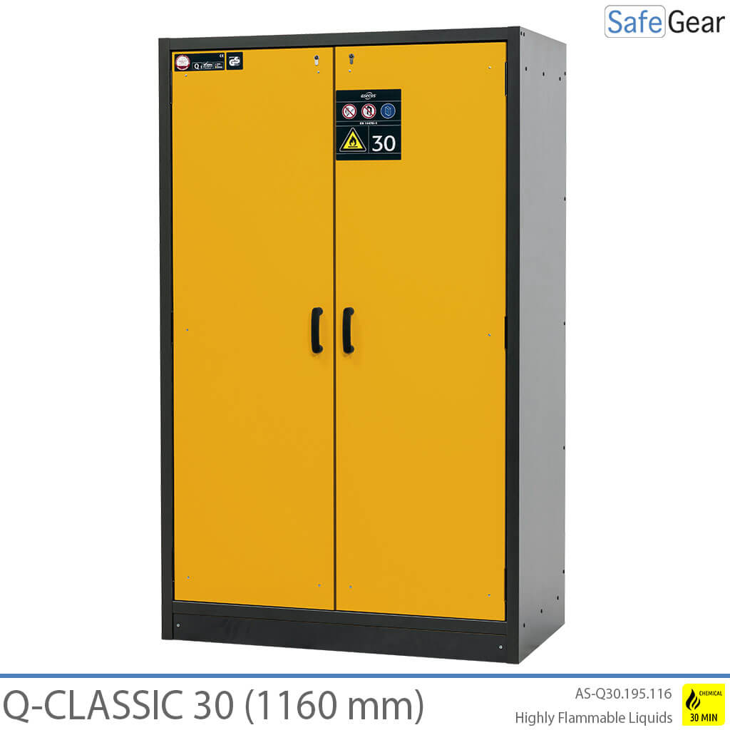 Q-CLASSIC 30 - 3 prestatges (886 L) / Resistent al foc durant 30 minuts