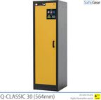Q-CLASSIC 30 - 3 prestatges (380 L) / Resistent al foc durant 30 minuts