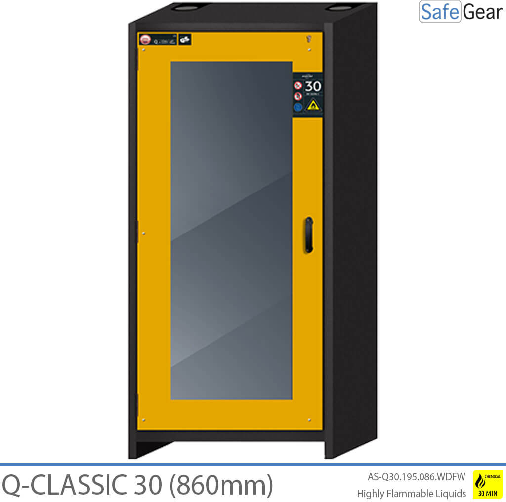 Q-DISPLAY 30 - 3 prestatges (633 L) / Resistent al foc durant 30 minuts