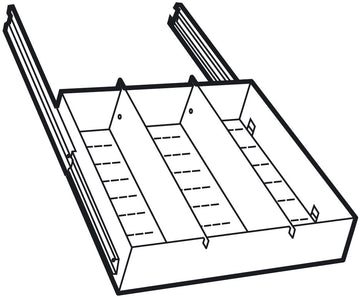 Bandeja extraíble flexible para DataPlus Modelo 1, 2, 3, 4