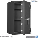 Rubin Pro 30 - Caixa forta de seguretat (145 litres) - prova de robatori Grau 3