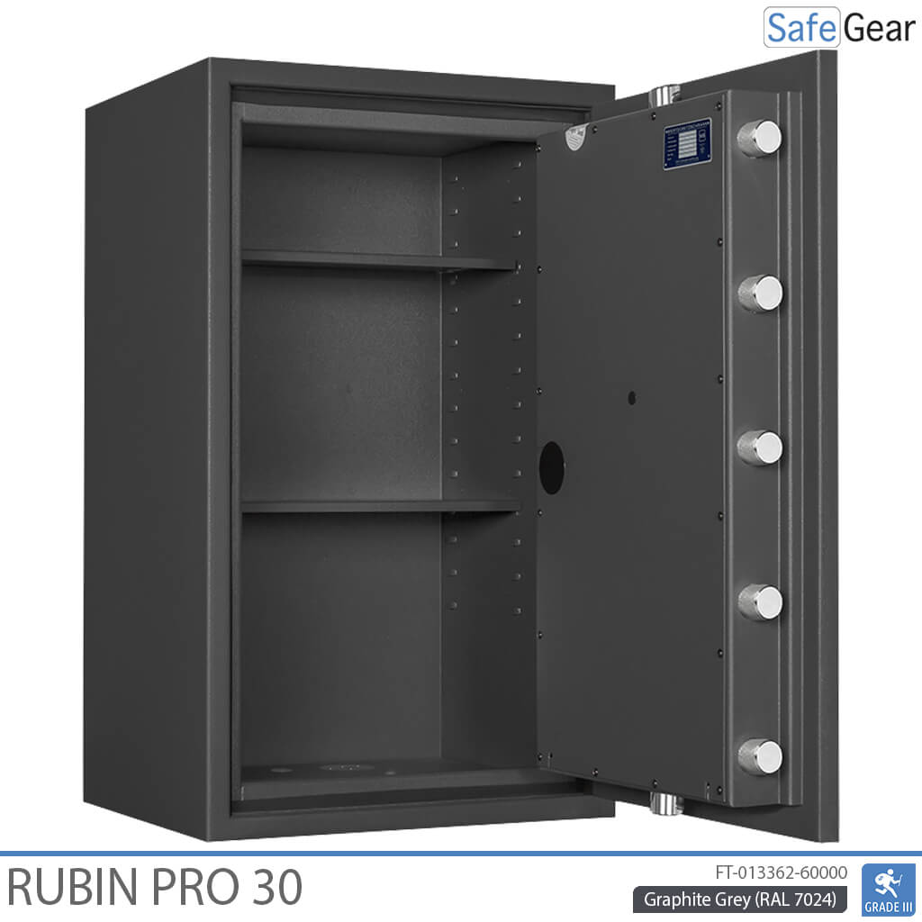 Rubin Pro 30 - Caixa forta de seguretat (145 litres) - prova de robatori Grau 3