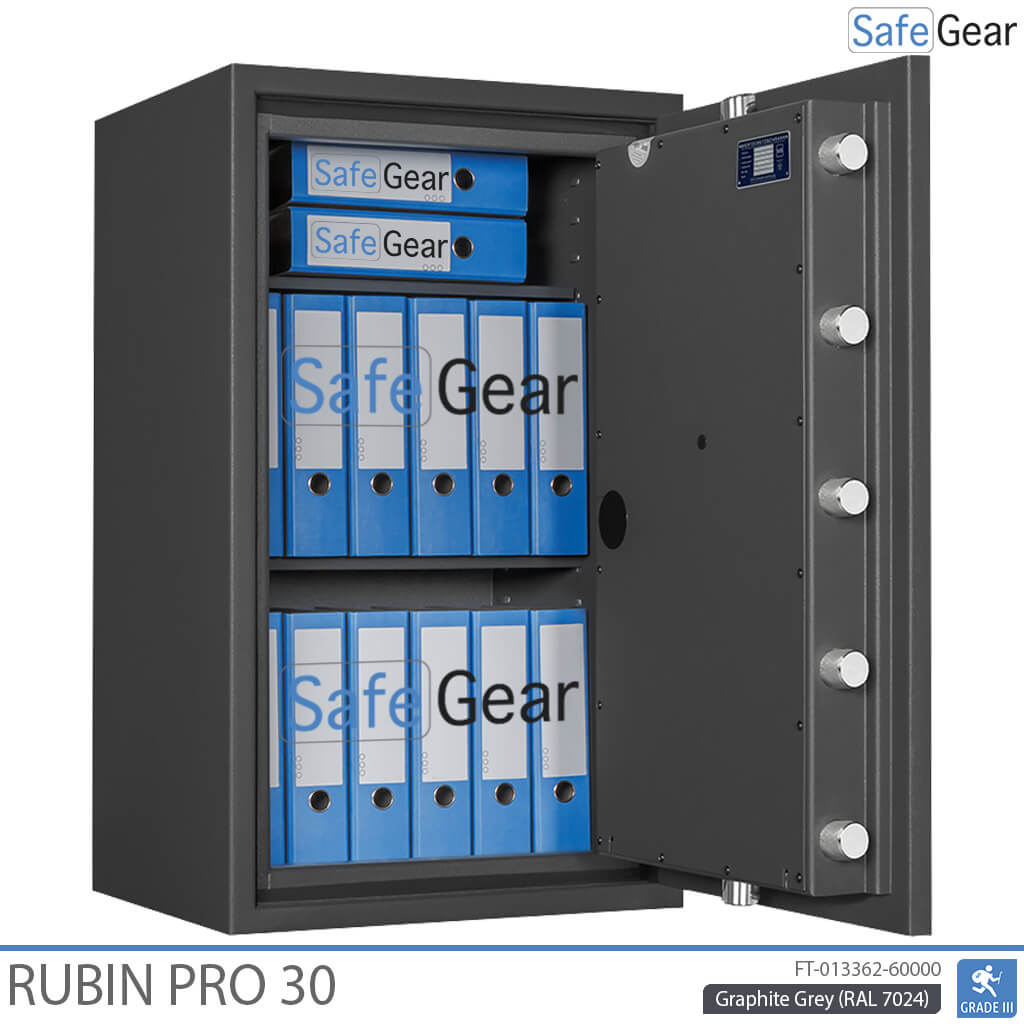 Rubin Pro 30 - Caixa forta de seguretat (145 litres) - prova de robatori Grau 3