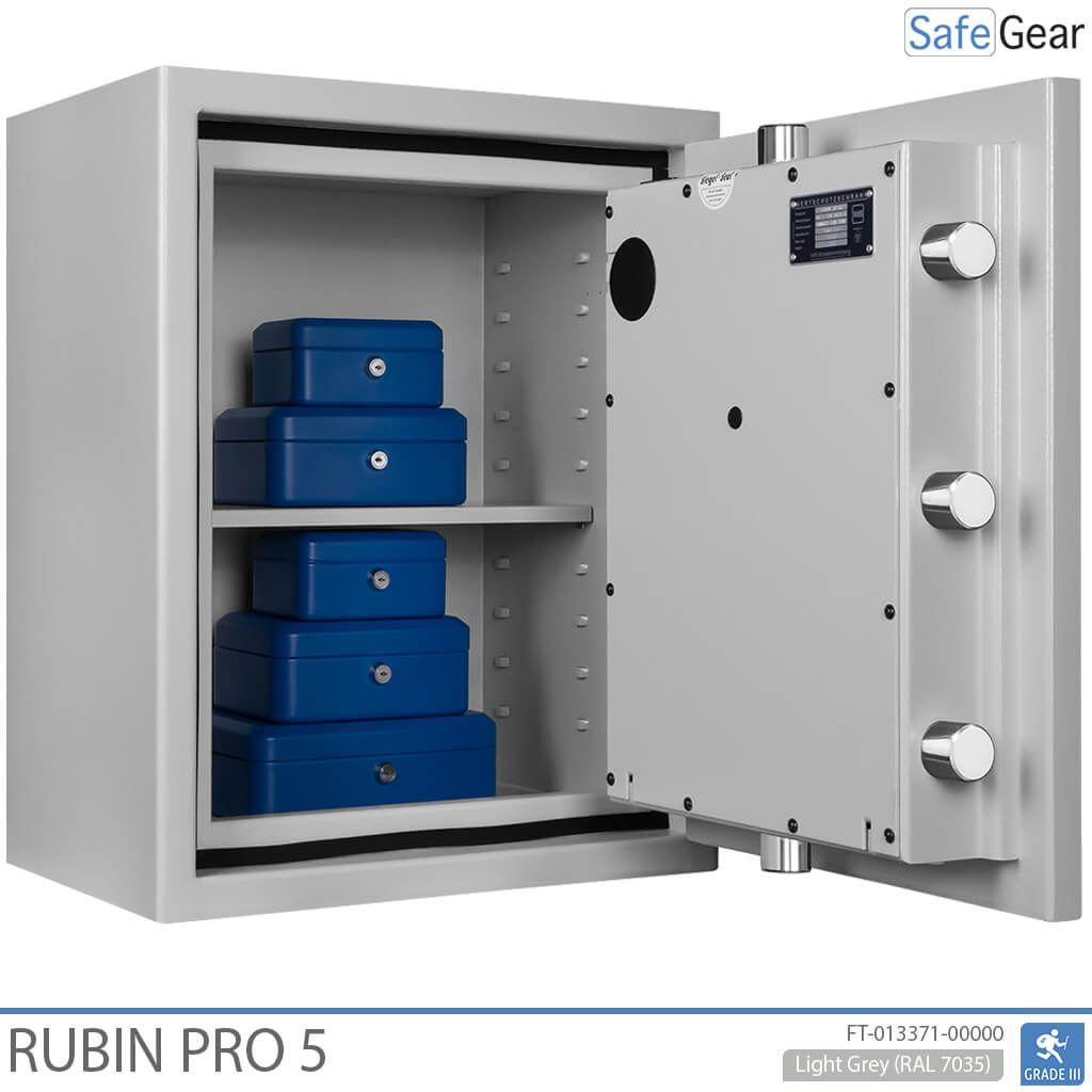 Rubin Pro 5 - Caixa forta de seguretat (57 Liters) - Prova contra el robatori Grau 3